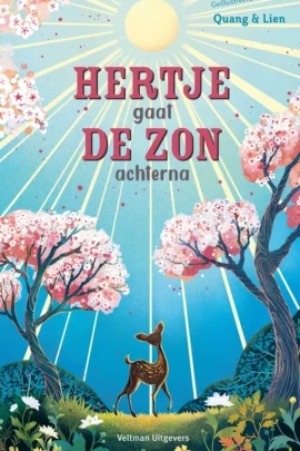 Hertje gaat de zon achterna