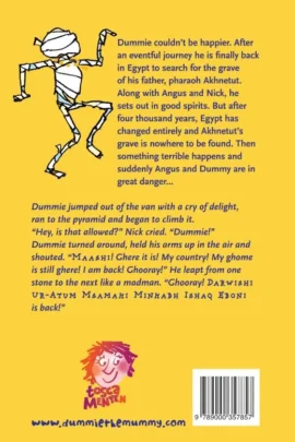 Alternative view of Dummie the Mummy and the Tomb of Akhnetut