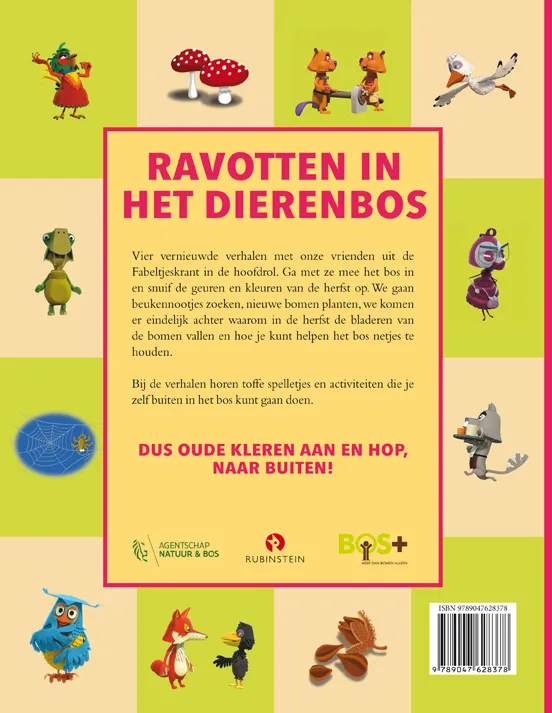 Ravotten in het Dierenbos | 9789047628378 Ravotten in het Dierenbos - Afbeelding 2