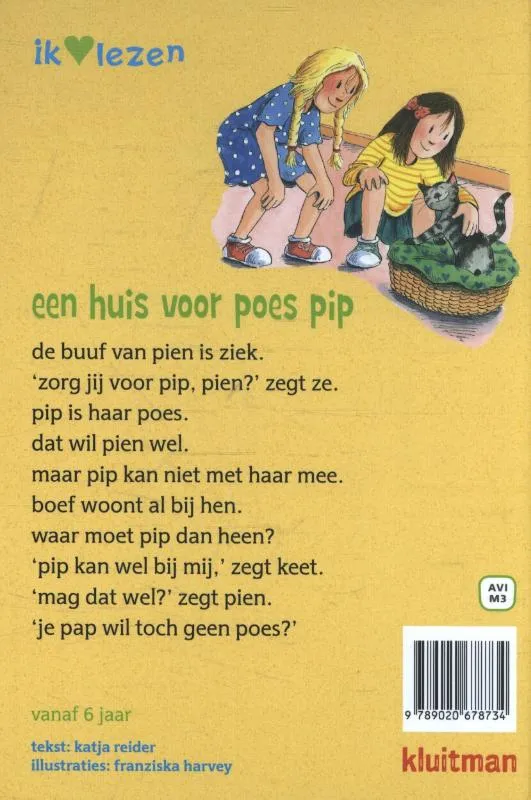 Een huis voor poes pip | 9789020678734 Een huis voor poes pip - Afbeelding 2