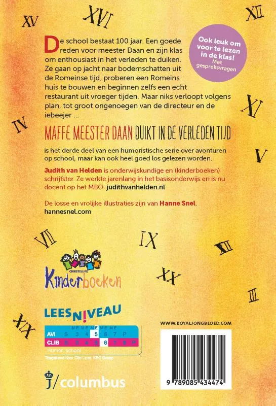 Maffe meester Daan duikt in de verleden tijd | 9789085434474 Maffe meester Daan duikt in de verleden tijd - Afbeelding 2