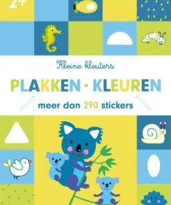 Plakken en kleuren 3+