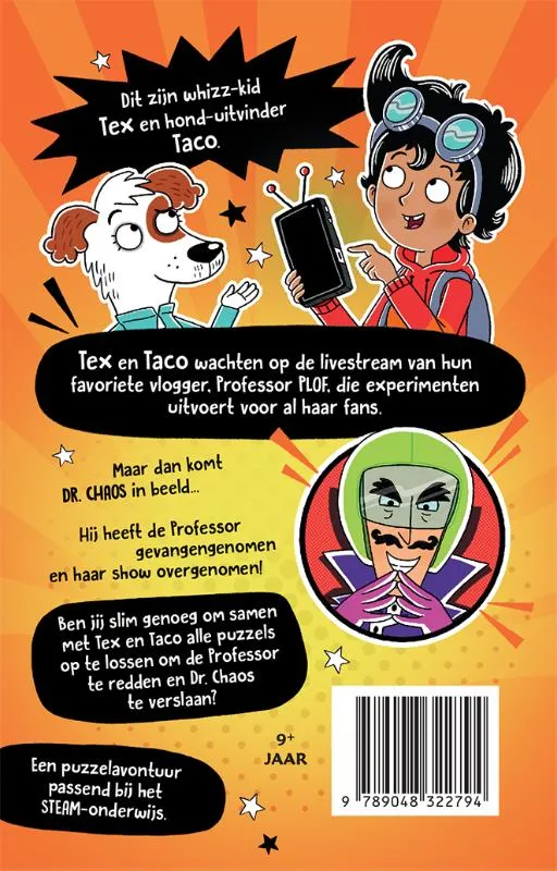 Tex & Taco en professor Plof | 9789048322794 Tex & Taco en professor Plof - Afbeelding 2