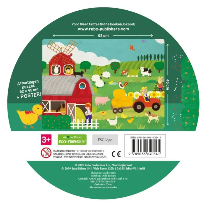 boek + giga puzzel - Afbeelding 2