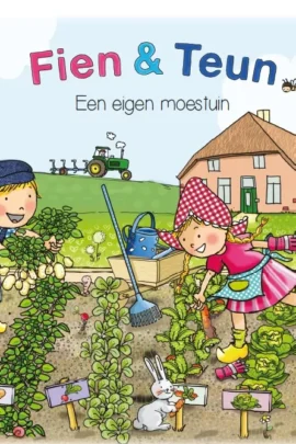 Fien & Teun een eigen moestuin