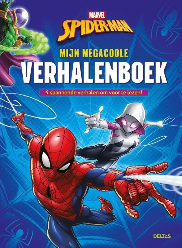 Marvel Spider-Man Mijn megacoole verhalenboek - 4 spannende verhalen om voor te lezen! | 9789044769982 Marvel Spider-Man Mijn megacoole verhalenboek - 4 spannende verhalen om voor te lezen!