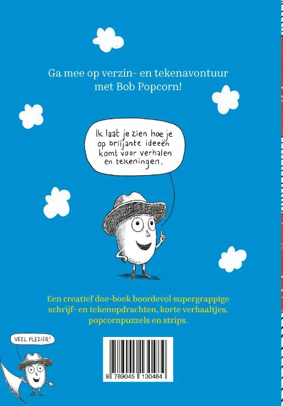 Verzin en teken met Bob Popcorn | 9789045130484 Verzin en teken met Bob Popcorn - Afbeelding 2