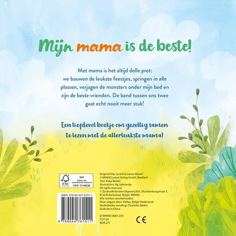 Mijn mama is de allerleukste | 9789044761511 Mijn mama is de allerleukste - Afbeelding 2