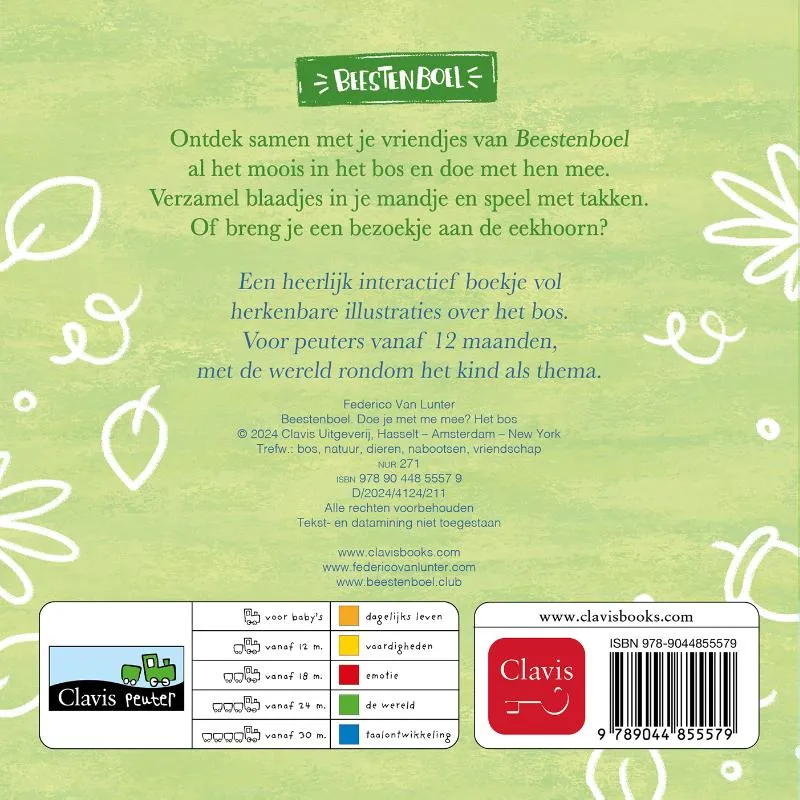 Doe je met me mee? Het bos | 9789044855579 Doe je met me mee? Het bos - Afbeelding 2