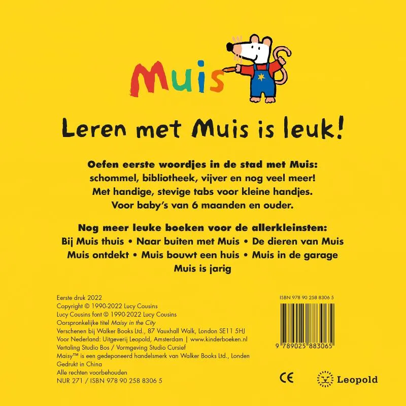 Muis in de stad | 9789025883065 Muis in de stad - Afbeelding 2