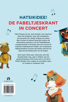 HATSiKIDEE! De Fabeltjeskrant in Concert | 9789047626091 HATSiKIDEE! De Fabeltjeskrant in Concert | 9789047626091