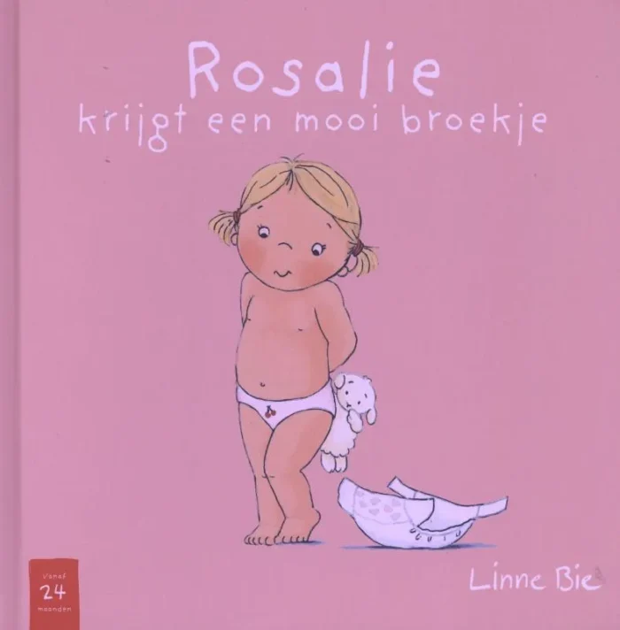 Rosalie krijgt een mooi broekje