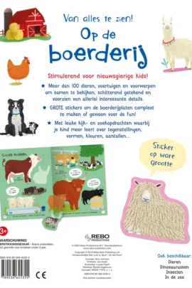 Van alles te zien! Op de boerderij | 9789036645355