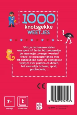 Alternative view of 1000 knotsgekke weetjes