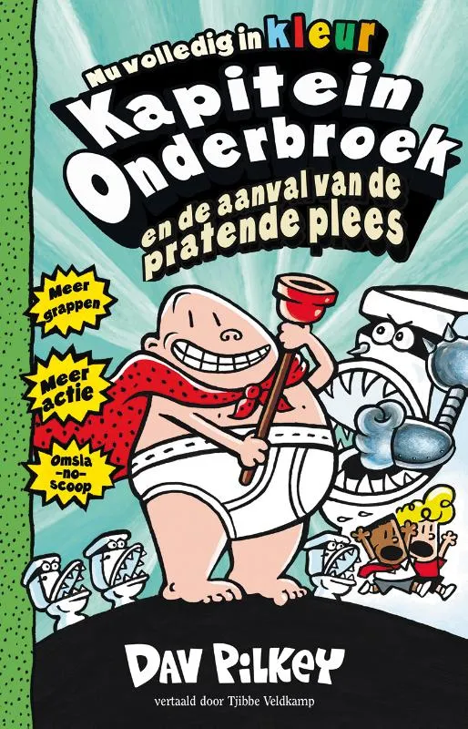 Kapitein Onderbroek en de aanval van de pratende plees | 9789026148712 Kapitein Onderbroek en de aanval van de pratende plees