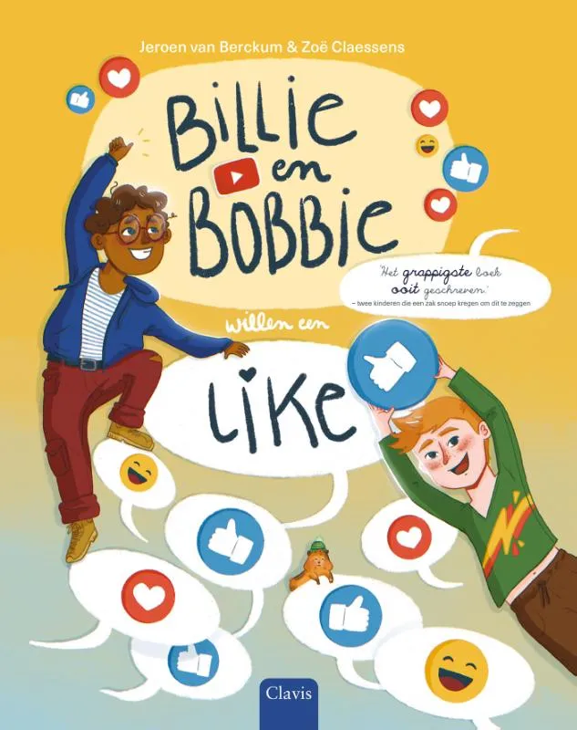 Billie en Bobbie willen een like | 9789044853230 Billie en Bobbie willen een like