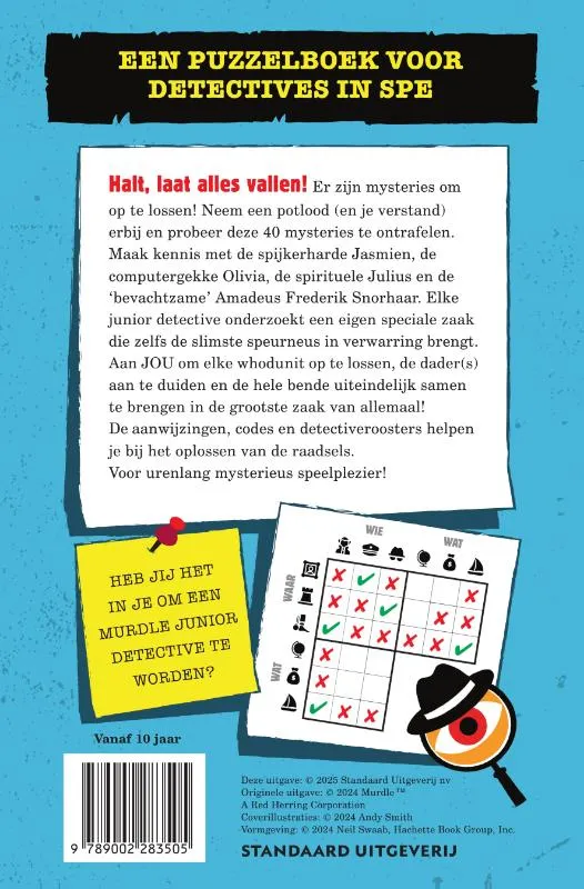 Murdle Jr - Spannende mysteries voor jonge detectives | 9789002283505 Murdle Jr - Spannende mysteries voor jonge detectives - Afbeelding 2