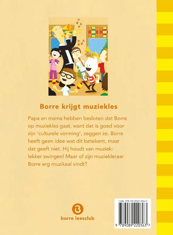 Borre krijgt muziekles | 9789089220363 Borre krijgt muziekles - Afbeelding 2