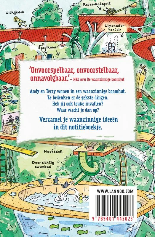 Het waanzinnige ideeënboek | 9789401445023 Het waanzinnige ideeënboek - Afbeelding 2