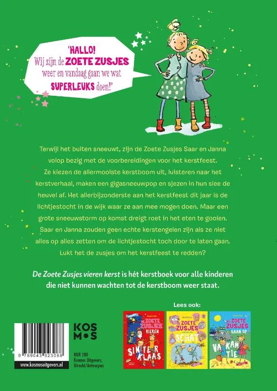 De Zoete Zusjes vieren kerst | 9789043923088 De Zoete Zusjes vieren kerst - Afbeelding 2
