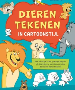 Dieren tekenen in cartoonstijl
