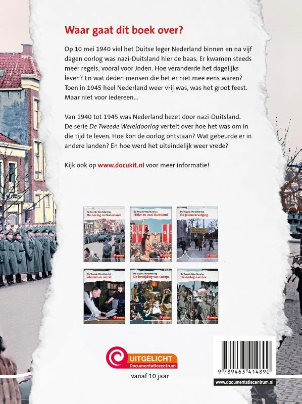 De oorlog in Nederland | 9789463414890 De oorlog in Nederland - Afbeelding 2