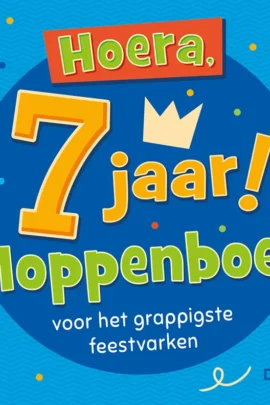 Hoera, 7 jaar! Moppenboek