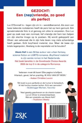 Boyfriend material | 9789020541458 Boyfriend material | 9789020541458