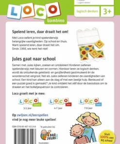 Loco Bambino Jules gaat naar school | 9789048743148 Loco Bambino Jules gaat naar school | 9789048743148