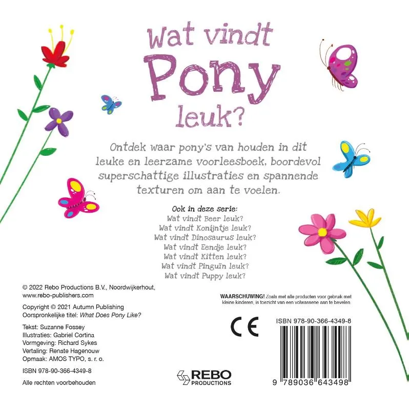 Wat vindt Pony leuk? | 9789036643498 Wat vindt Pony leuk? - Afbeelding 2