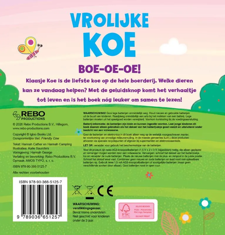 Vrolijke Koe | 9789036651257 Vrolijke Koe - Afbeelding 2