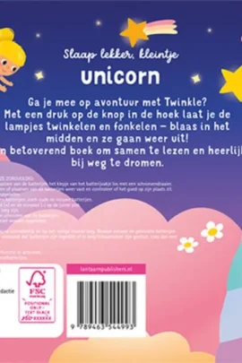 Alternative view of Slaap lekker, kleintje Unicorn