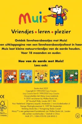 Muis houdt van lieveheersbeestjes | 9789025889302 Muis houdt van lieveheersbeestjes | 9789025889302