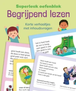 Superleuk oefenblok begrijpend lezen 1ste leerjaar/ groep 3