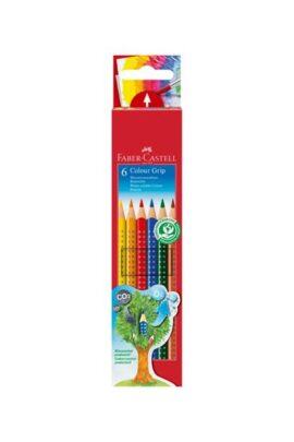 Kleurpotloden grip aquarell 6st.