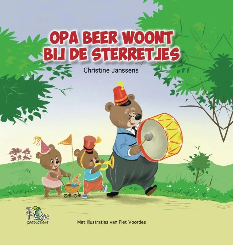 Opa Beer woont bij de sterretjes | 9789078718628 Opa Beer woont bij de sterretjes