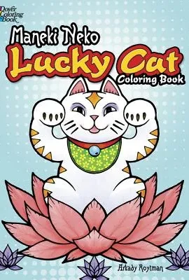 Maneki Neko Lucky Cat Coloring Book