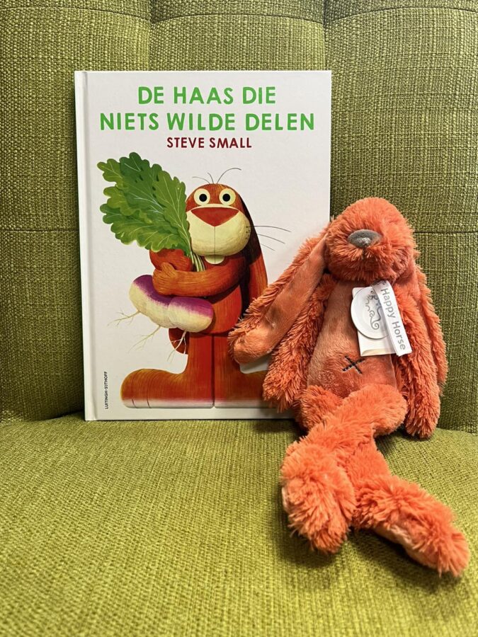 Boekentip: De haas die niets wilde delen | Boekentip: De haas die niets wilde delen |