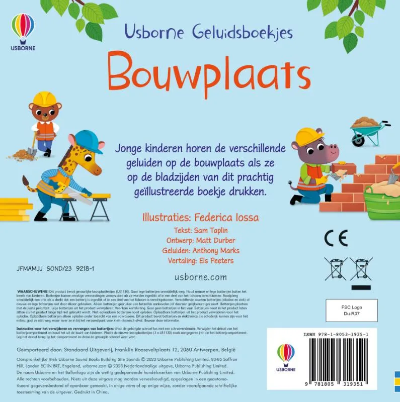 Bouwplaats | 9781805319351 Bouwplaats - Afbeelding 2