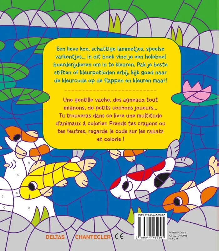 Coloriages codés | 9789044769807 Coloriages codés - Afbeelding 2