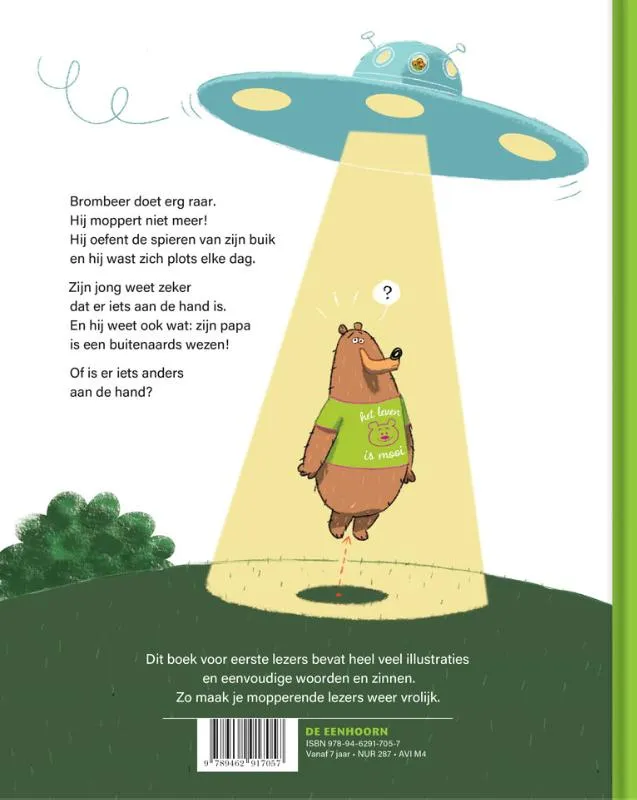 Papa is een marsbeer | 9789462917057 Papa is een marsbeer - Afbeelding 2