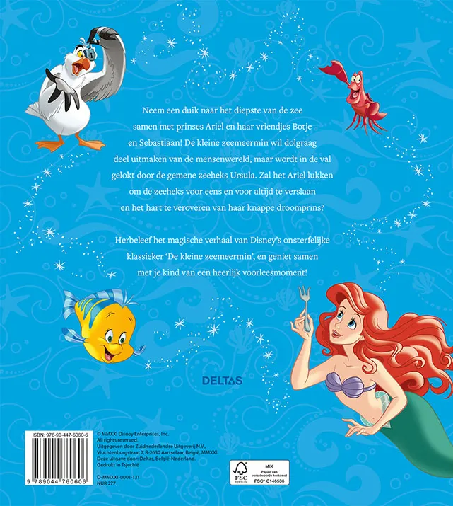 De kleine zeemeermin | 9789044760606 De kleine zeemeermin - Afbeelding 2