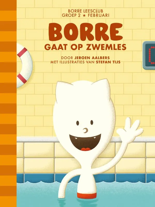 Borre gaat op zwemles | 9789089220264 Borre gaat op zwemles