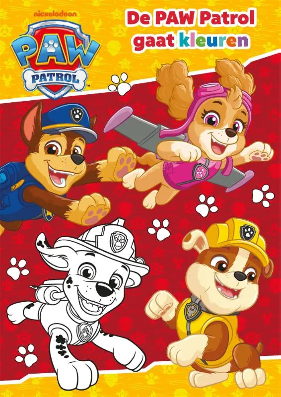 De PAW Patrol gaat kleuren | 9789047889076 De PAW Patrol gaat kleuren