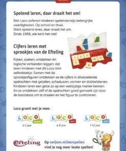 Alternative view of Loco mini cijfers leren met sprookjes van de Efteling