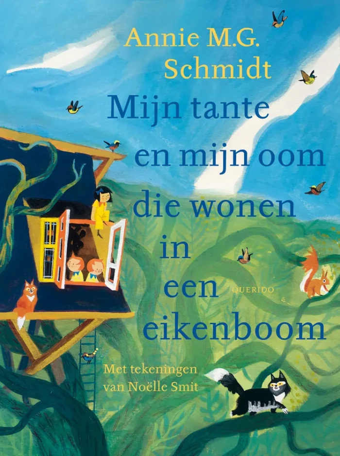 Mijn tante en mijn oom die wonen in een eikenboom