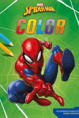 Marvel Spider-Man Color kleurblok / Marvel Spider-Man Color bloc de coloriage