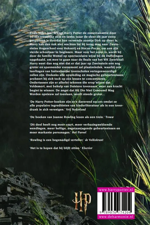 Harry Potter en de vuurbeker | 9789076174204 Harry Potter en de vuurbeker - Afbeelding 2