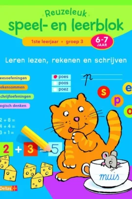 Reuzeleuk speel- en leerblok