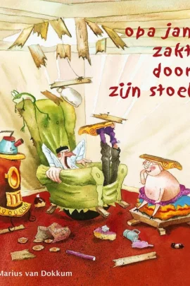 Opa Jan zakt door zijn stoel